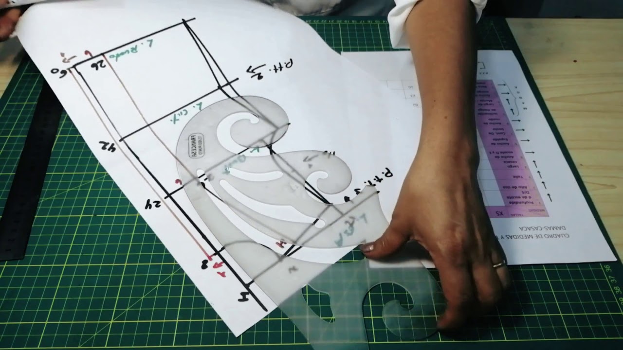 Clase de patronaje (Casaca de Dama)