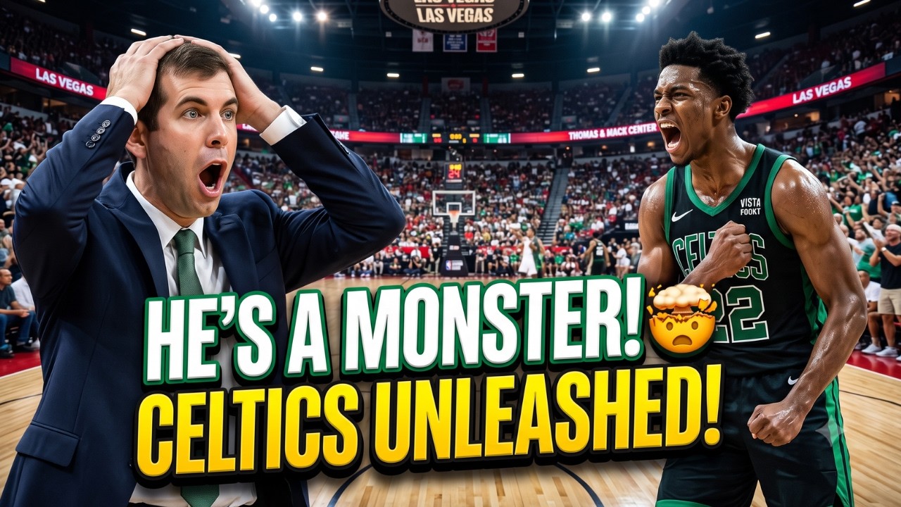 🚨 HE&rsquo;S A MONSTER! Chris Cenac Jr. Just Shocked The NBA In His Celtics Debut! 🤯