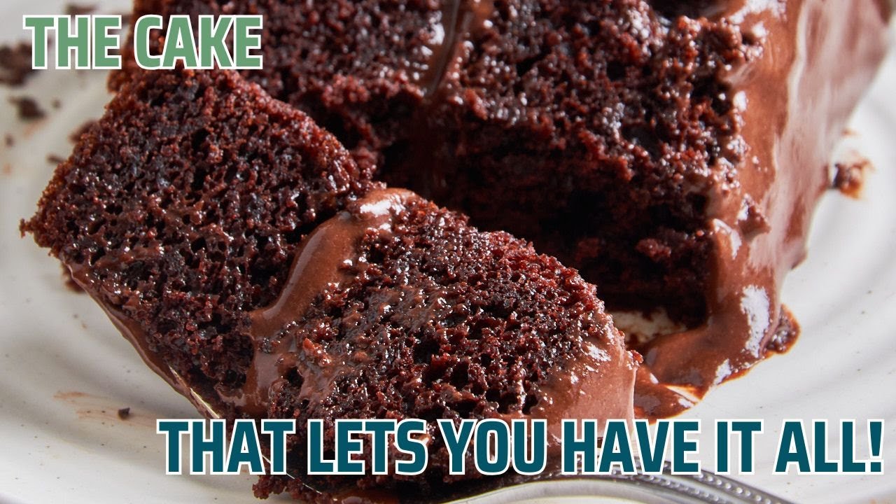 High-Protein Sourdough Discard Chocolate Cake | Moist, Fluffy, & Double the Protein!