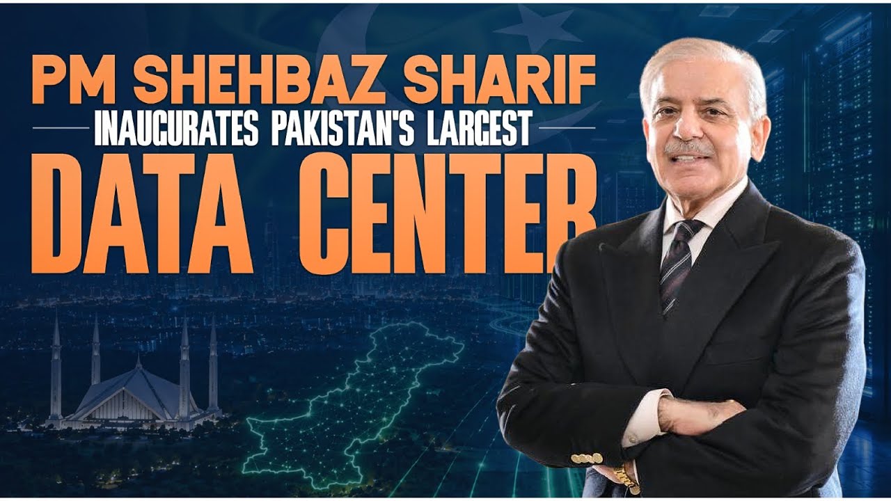 PM Shehbaz Sharif Inaugurates Pakistan's Largest Data Center