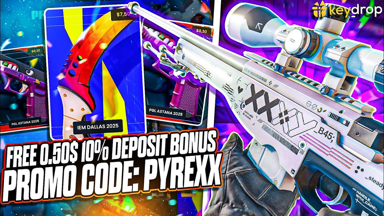 🎁 KeyDrop Promo Code 2025 💰 Free Bonus Skins Money and Cases | KEYDROP PROMOCODE 🎁