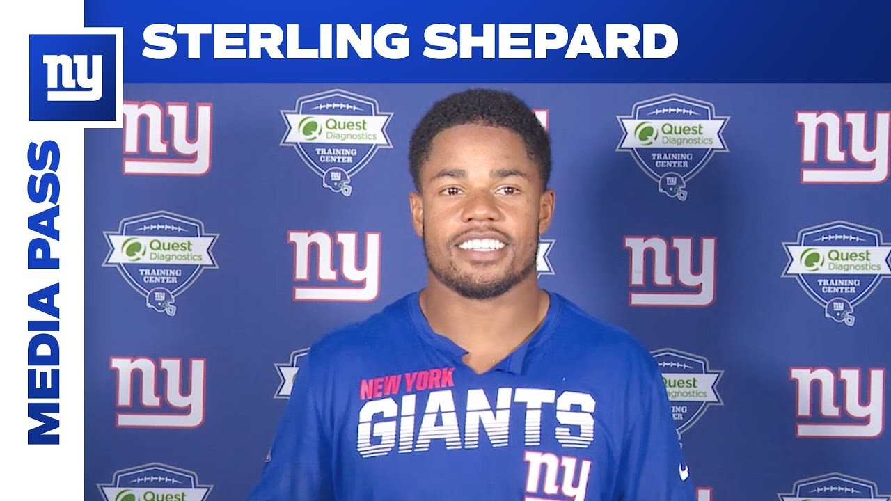 Sterling Shepard on Skill Position Players Returning to Practice | New York Giants