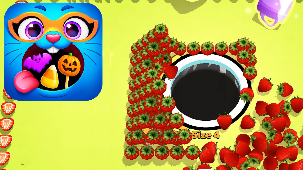 All in Hole: Black Hole Game - Gameplay Part 3 (iOS, Android)