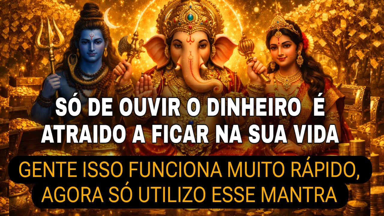 MANTRA BILIONÁRIO TRIPLO: ATRAI RIQUEZA IMEDIATA + MULTIPLICA SEU DINHEIRO EM 10 MINUTOS
