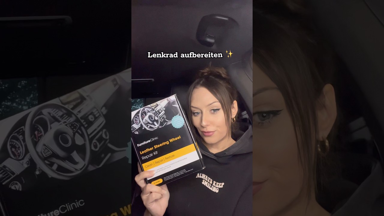 Lederlenkrad selbst aufbereiten f&uuml;r 20&euro; #cars #aufbereitung #fy
