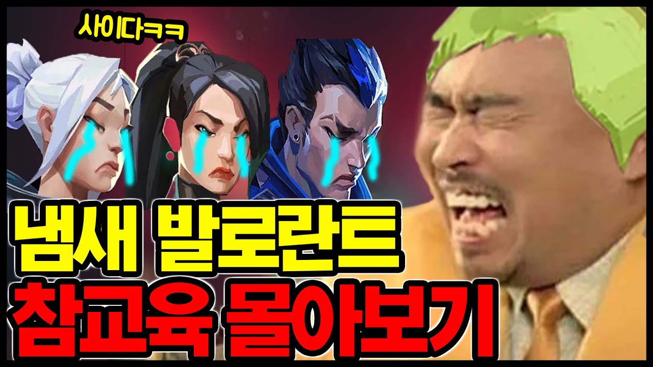 냄새 발로란트 참교육 사이다 영상 모음집 ㅋㅋㅋㅋㅋㅋㅋ
