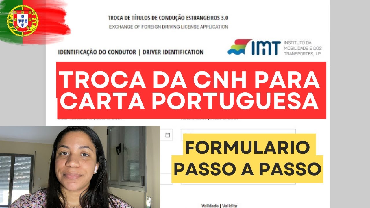 COMO FAZER A TROCA DA CHN PELA CARTA DE CONDUÇÃO PORTUGUESA? IMT ON-LINE