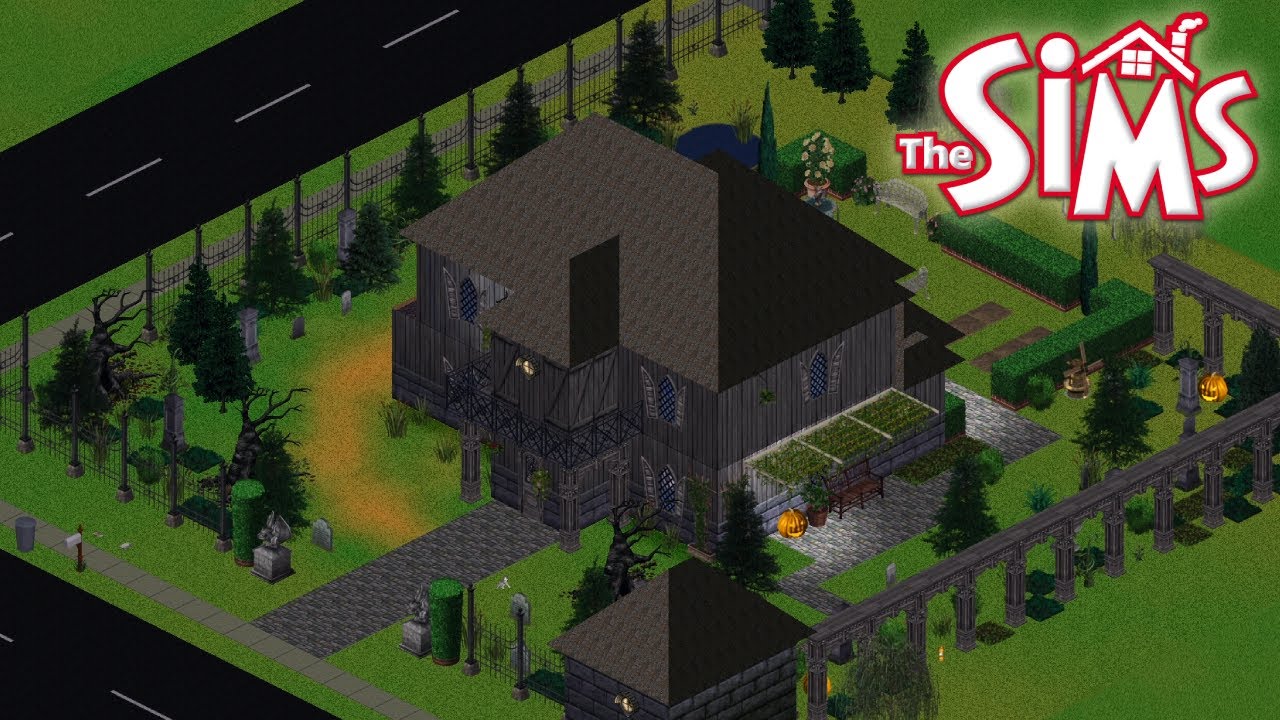 Building a Haunted House in The Sims 1