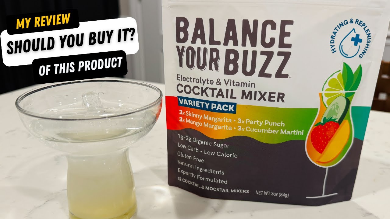 4 Flavors, 12 Mixers | BYB Cocktail and Mocktail Variety Pack