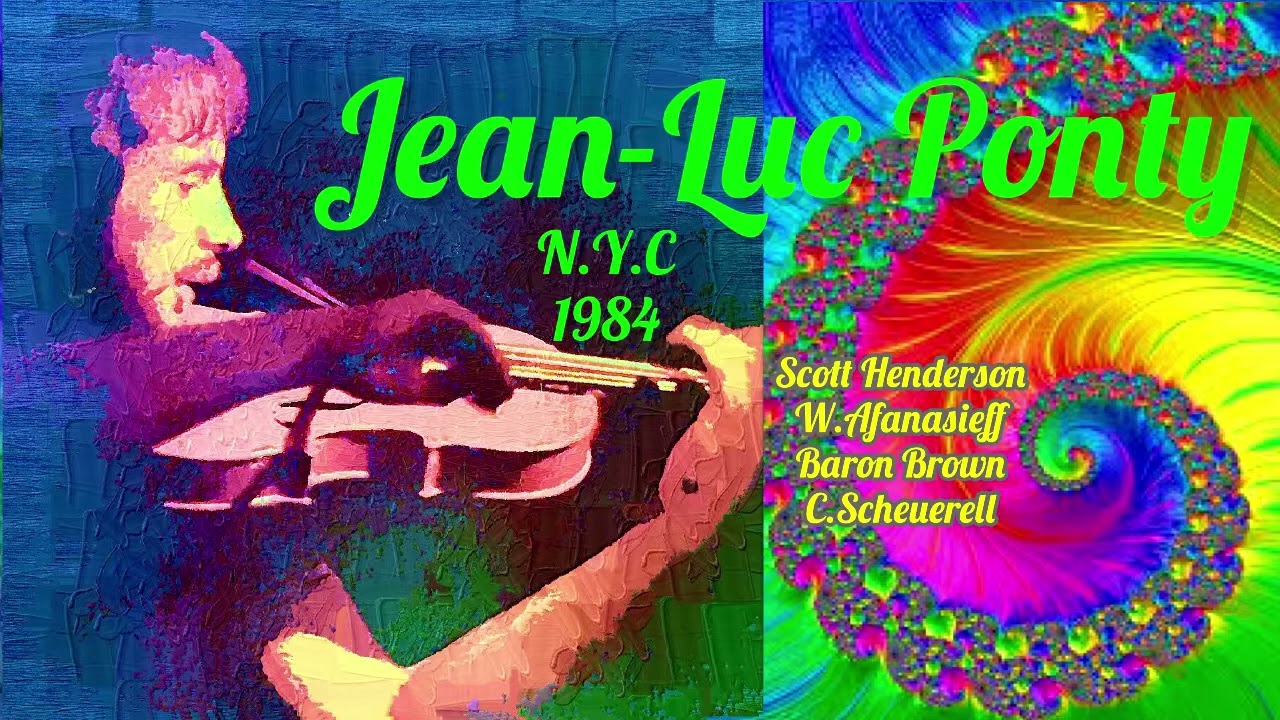 Jean Luc Ponty  N Y C  1984