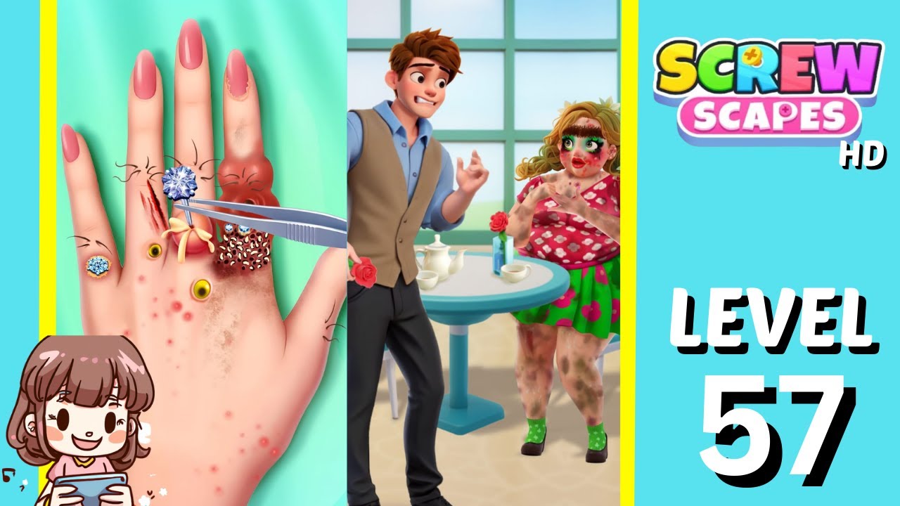 Screwscapes Level 57 Solution Walkthrough