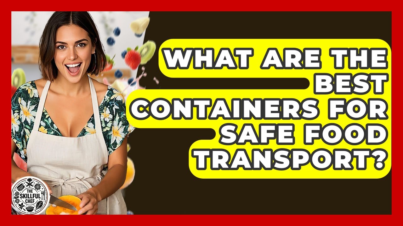 What Are The Best Containers For Safe Food Transport? - The Skillful Chef