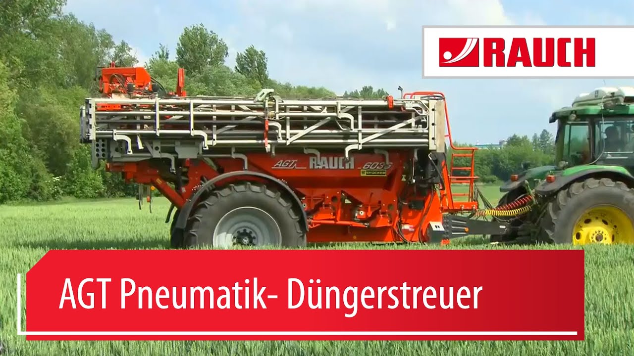 AGT Pneumatik-Düngestreuer mit Arbeitsbreite 36 Meter | Rauch Landmaschinenfabrik GmbH