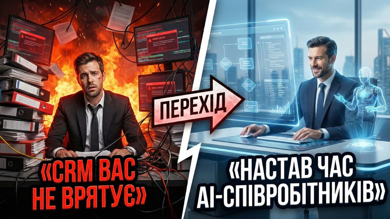 Чому ваша CRM вас не врятує: як Agentic AI перетворює хаос на керований бізне