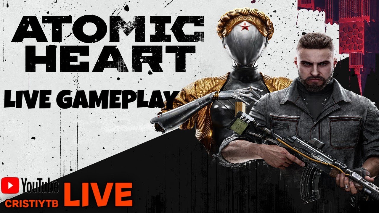 ATOMIC HEART - PREMIUM EDITION - LIVE GAMEPLAY WHAT  AN AMAZING GAME  PART 1 !