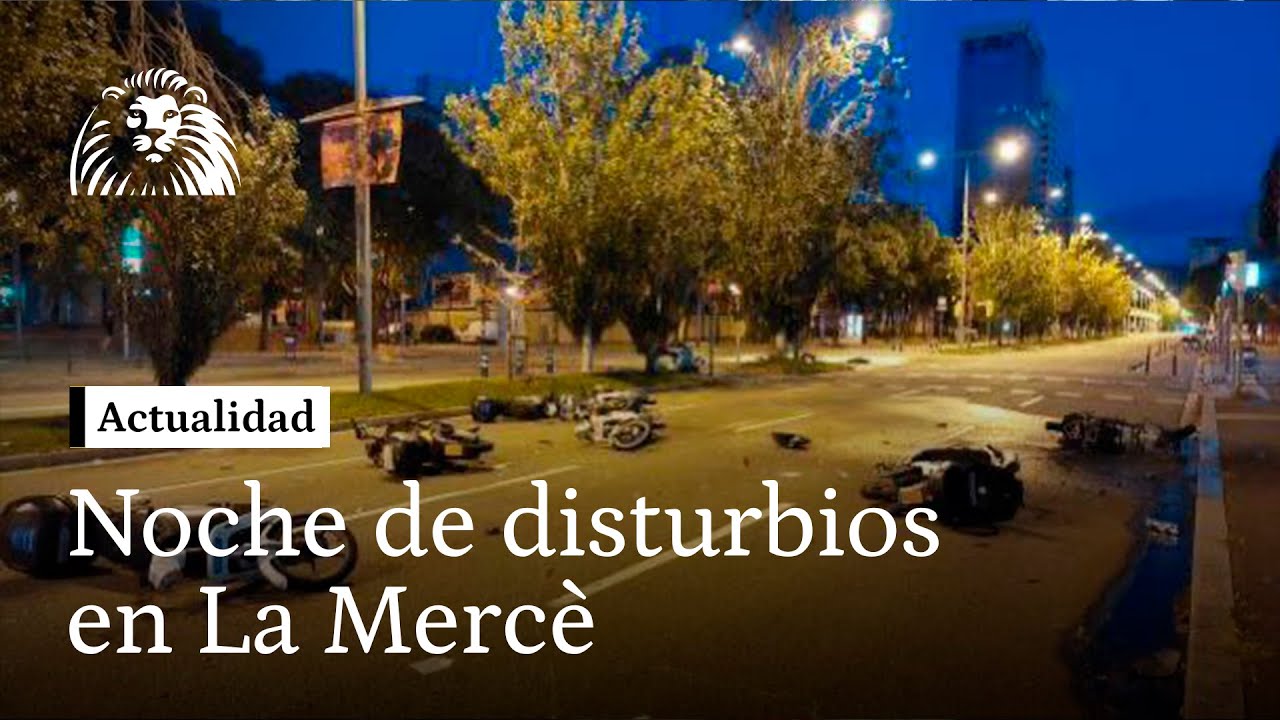 Apuñalamientos, saqueos y hogueras en las fiestas de la Mercè