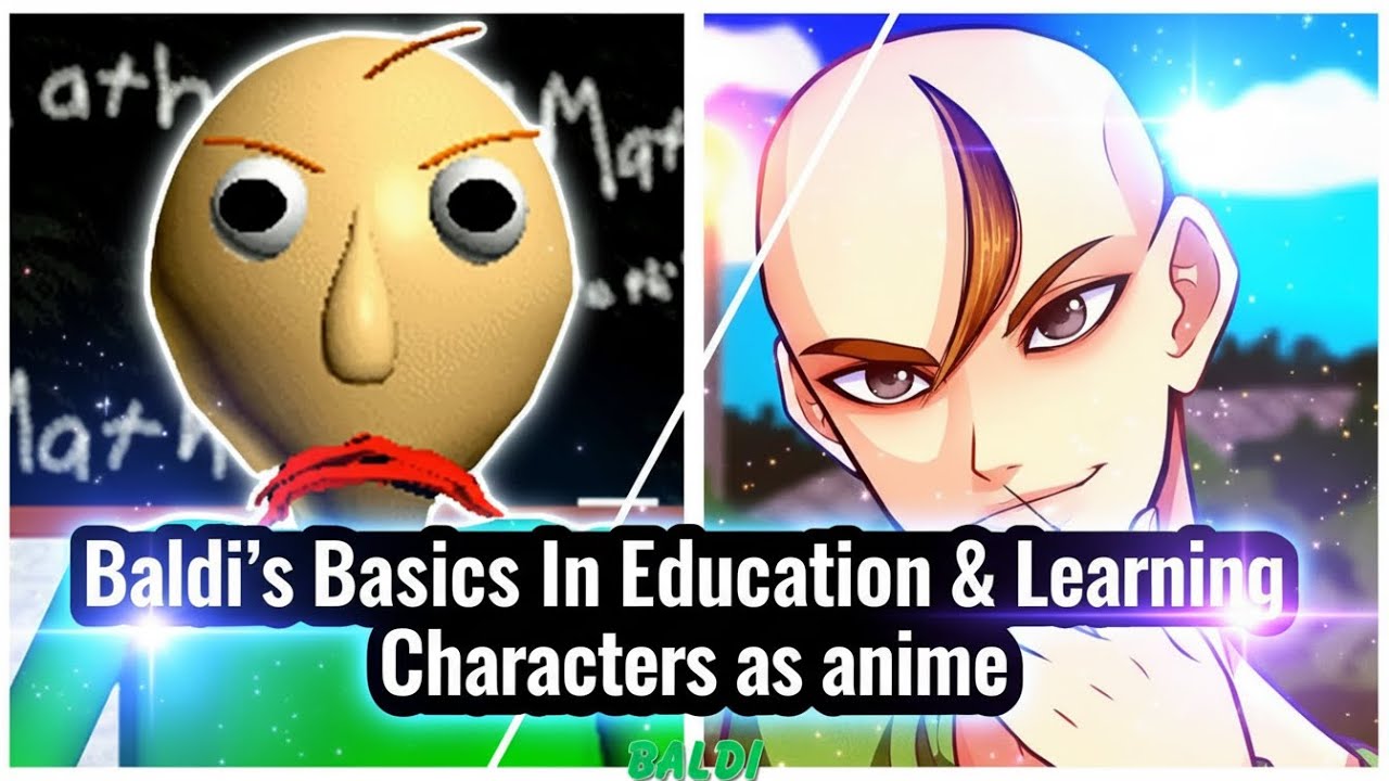 Baldi's Basics In Education & Learning Characters