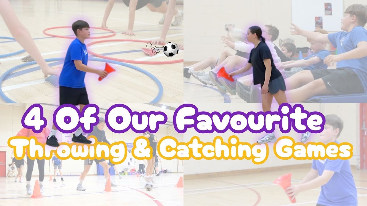 4 of our Favourite Throwing and Catching Games