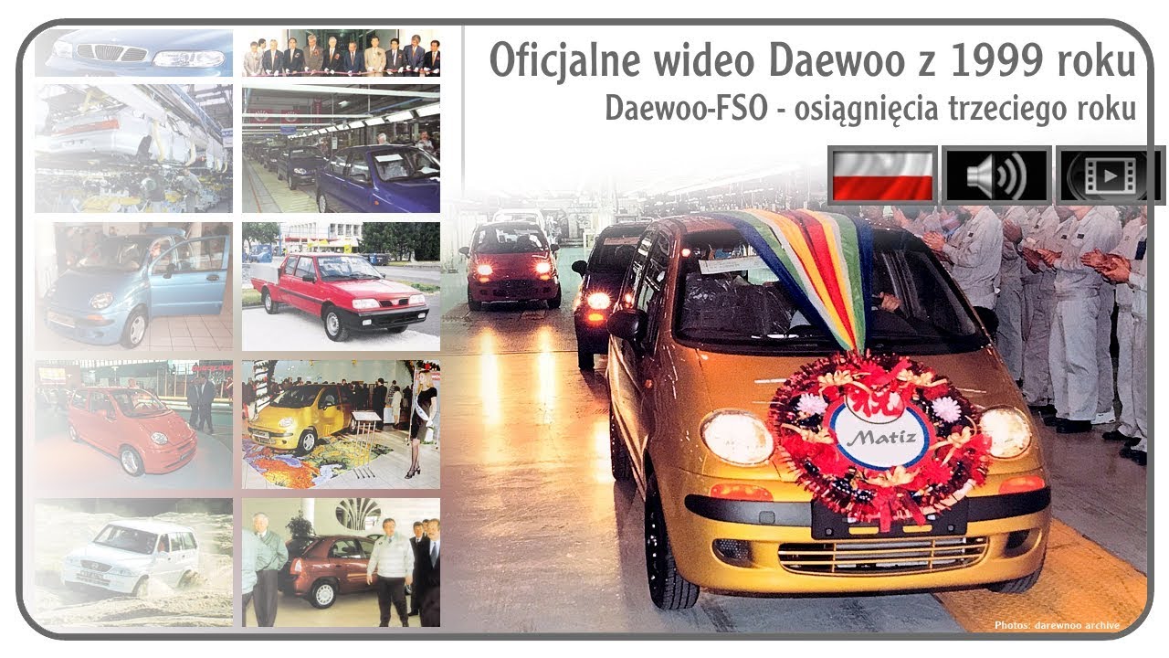 → ▌PL▐ Oficjalne wideo - Osiągnięcia trzeciego roku Daewoo-FSO (1999)