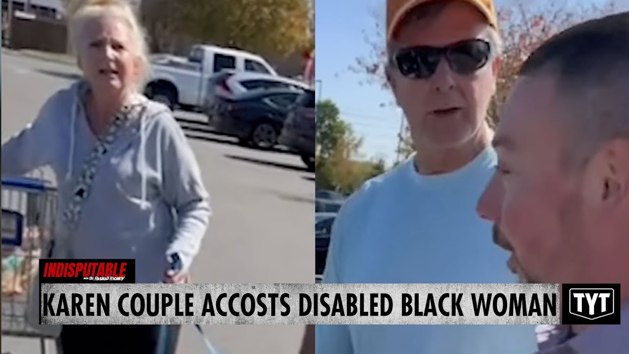Karen Couple Accosts Black Woman About Her Disability After She Parked