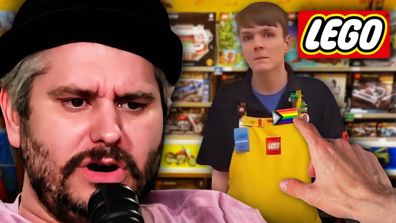 Male Karen Freaks Out Over Lego Employee's Pride Flag (Public Freakout)
