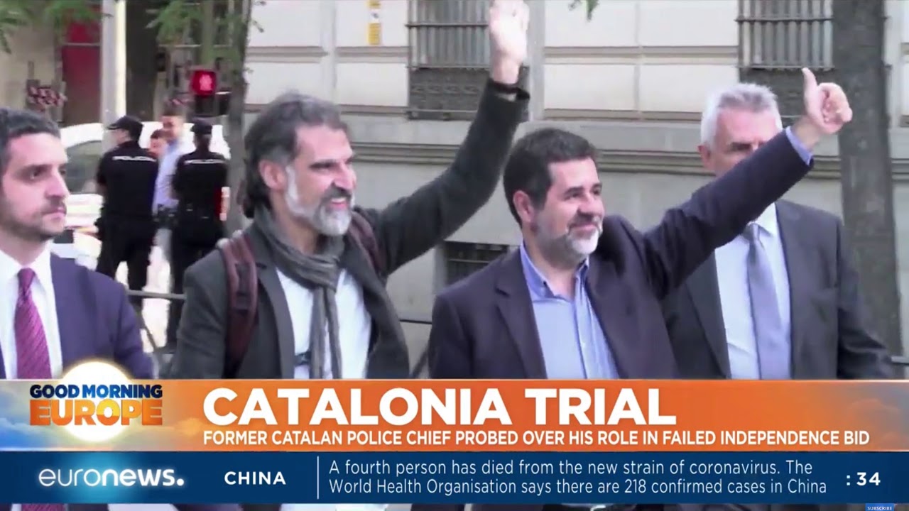 Trial for Catalan Police Chief, Josep Llu&iacute;s Trapero | Euronews World