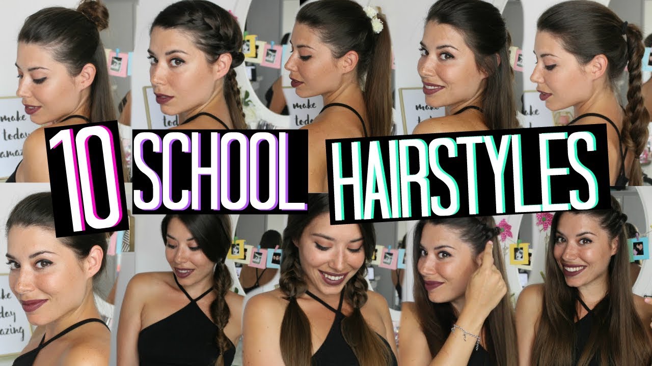 10 BACK TO SCHOOL HAIRSTYLES | Adriana Spink