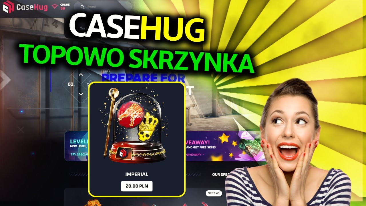 🔥 TO CHYBA SERIO JEDNA Z NAJLPESZYCH SKRZYNEK NAKLEJOWYCH! 🔥 CASEHUG