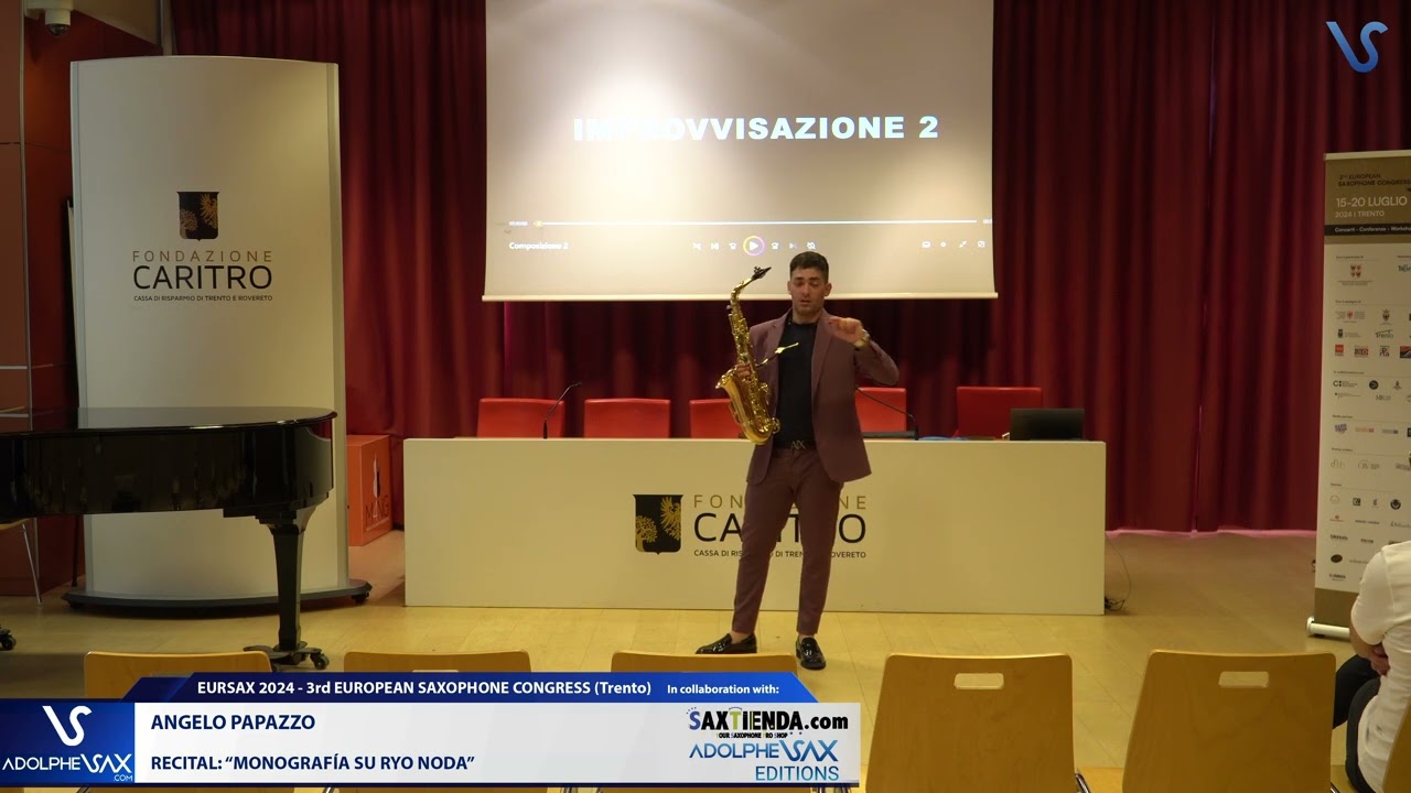 EURSAX 2024: Angelo Papazzo plays 