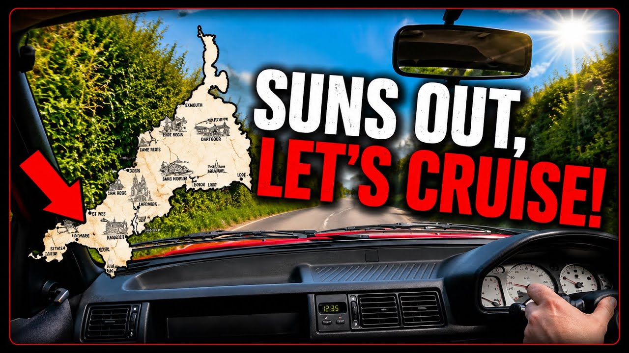 Ford Fiesta Mk3 Solo Cruise Through Portreath Cornwall | #Ford #fiesta #portreath