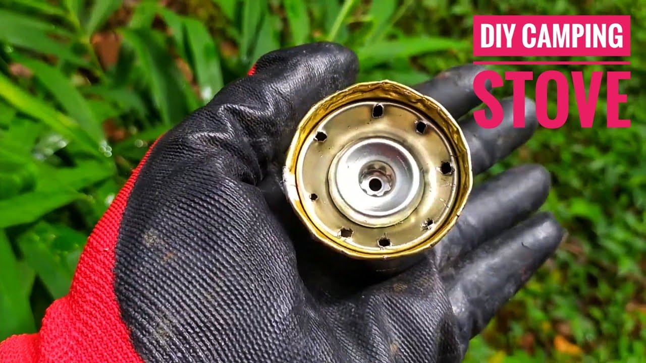 Alcohol Stove from old body spray bottle ⚗| CAMPING GADGETS