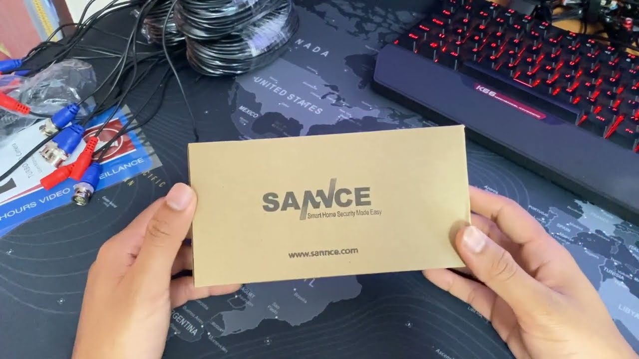 SANNCE | 8CH HD 1080P Security Camera w/ 1TB Included | Uncover Tech