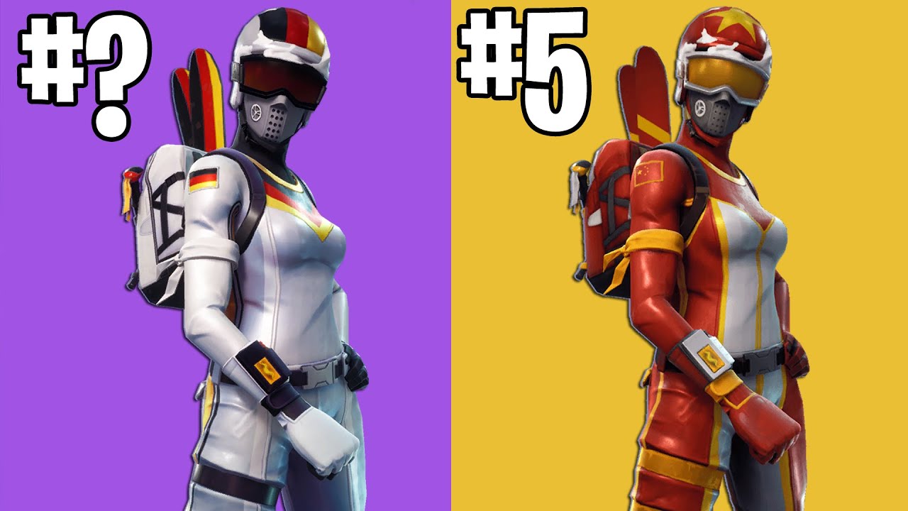 Ranking All Mogul Master Skins in Fortnite! (Not Biased)