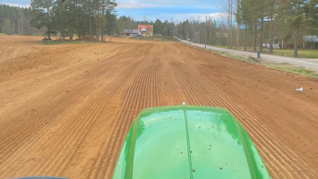 Smooth Harrowing Before Seeding