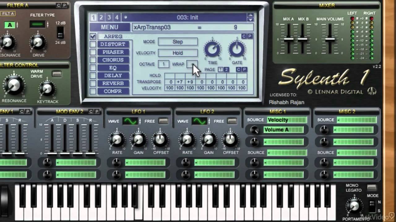 Sylenth 101: Sylenth - Explored - 13. Arpeggiator