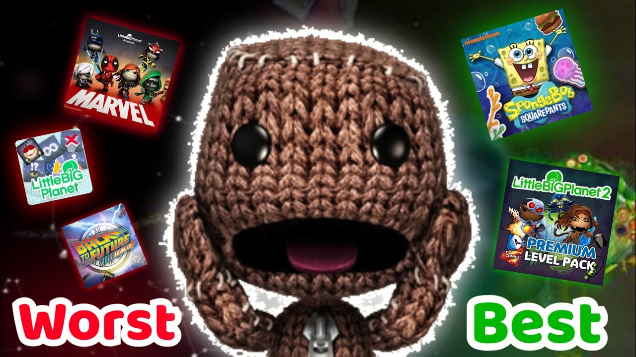 Ranking every Littlebigplanet dlc level pack from worst to best!