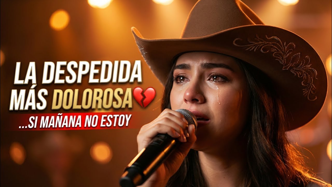 La Despedida Más Dolorosa 💔 | Si Mañana No Estoy – Canción Regional Mexicana Que Hace Llorar