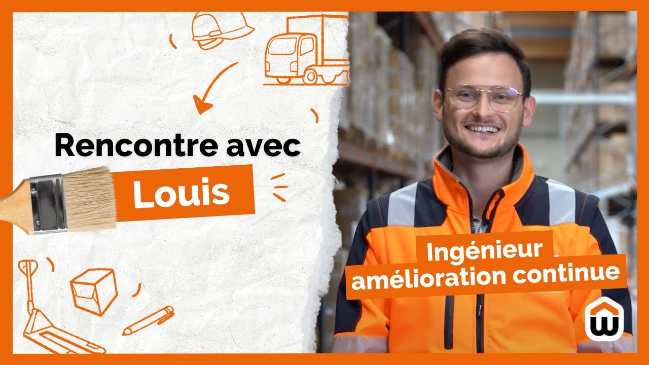 Rencontre avec Louis, ingénieur amélioration continue chez Weldom