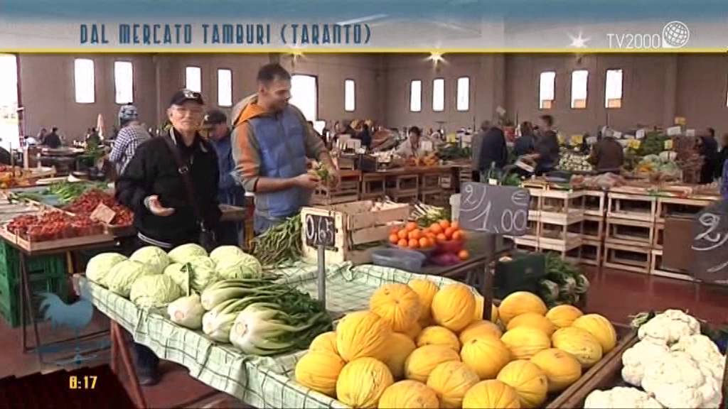 Bel tempo si spera: Fabio Bolzetta in collegamento dal mercato di Taranto