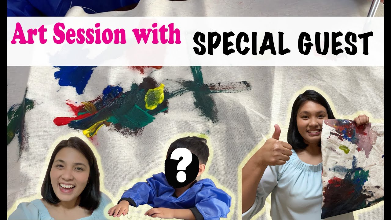 Things I do:Art Session with Special Guest