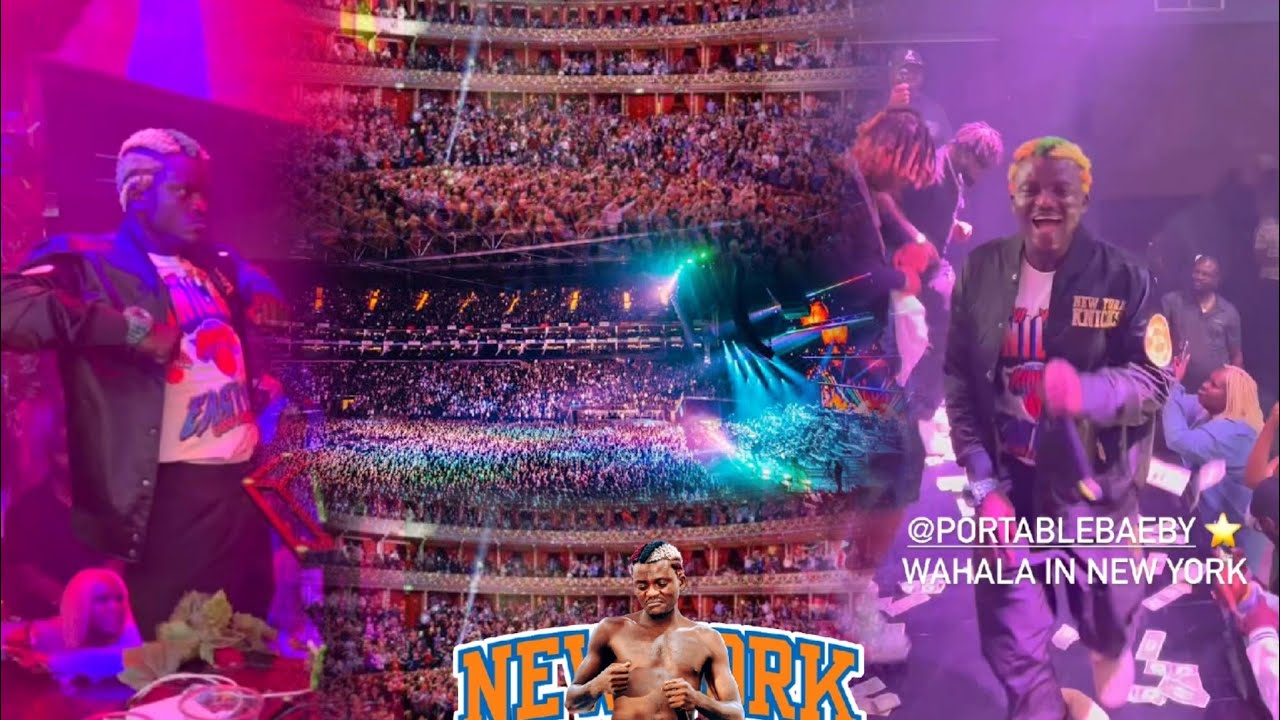 Portable Live In New York As Zazu Shutdown 2k Capacity Concert With DJ Neptune(FULL PERFORMANCE) 🇱🇷