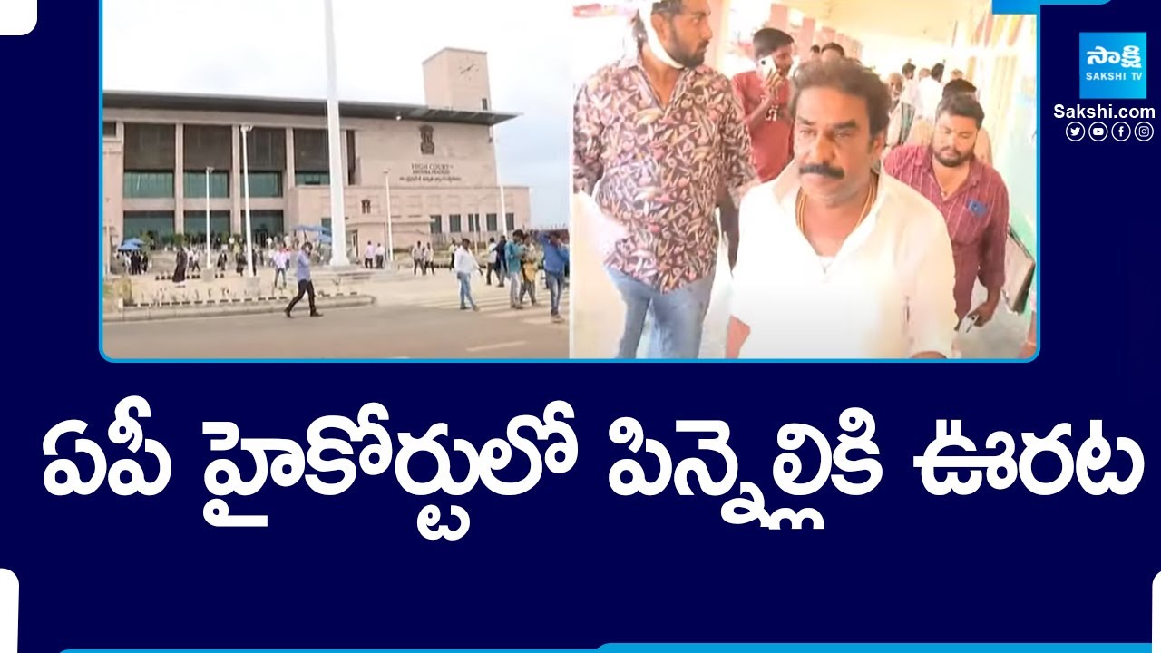 AP High Court Gives Conditional Bail to Pinnelli Ramakrishna Reddy |@SakshiTV