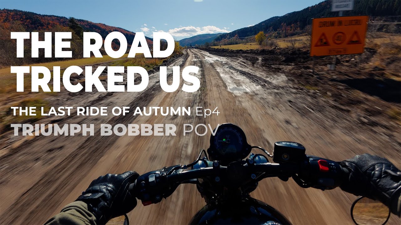 Lost on a Mountain Road: Unexpected Off-Road, Muddy Trails & a Flat Tire | Last Ride of Autumn EP4
