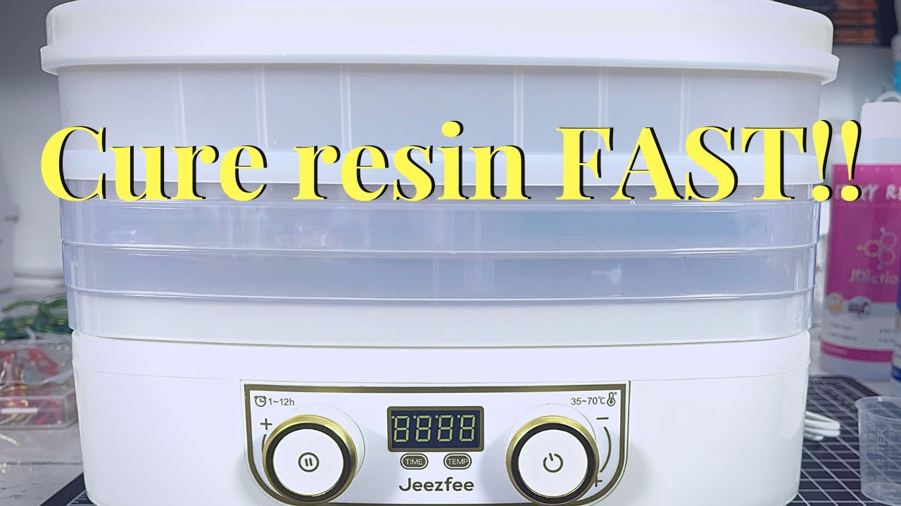 Resin Curing Machine | Cure Resin FAST | Jeezfee | JDiction epoxy
