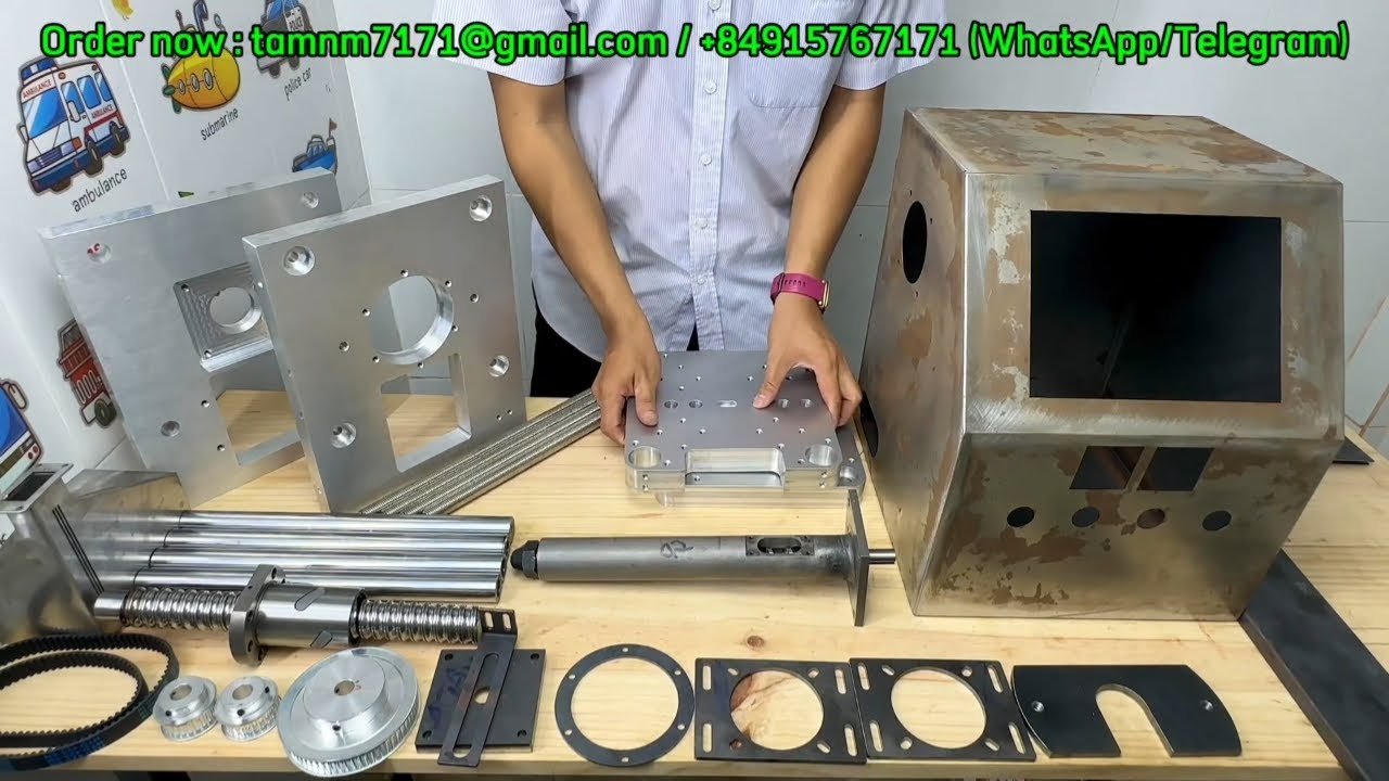 Diy Mini Injection Molding Machine V2 - Part 2 (Assemble)