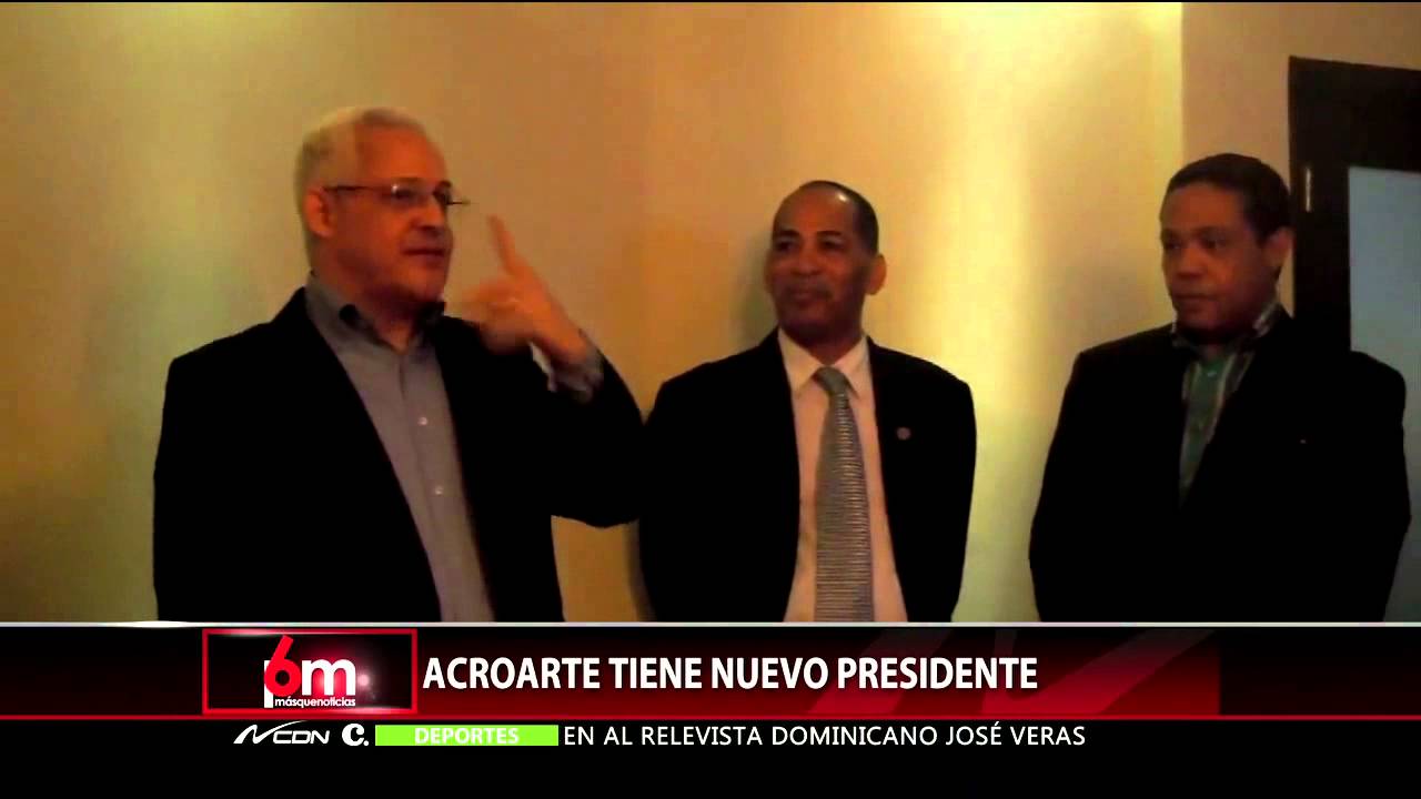 Un nuevo presidente en Acroarte