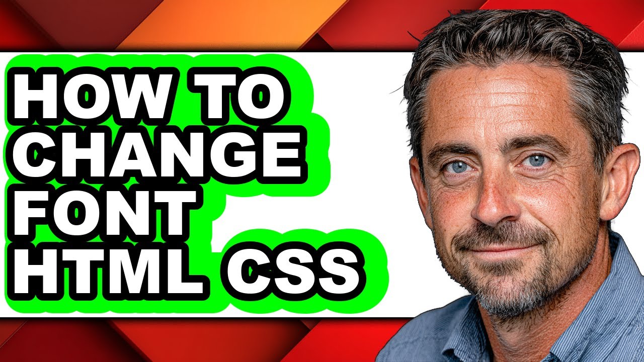 How to Change Font Html Css (updated)
