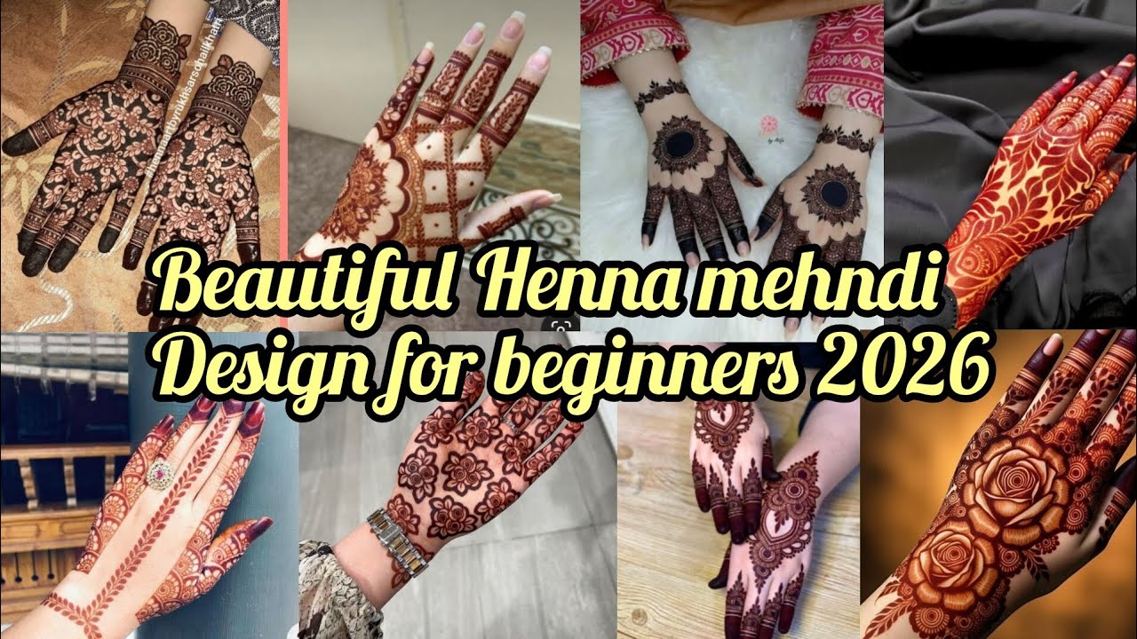 Beautiful Henna mehndi designs 