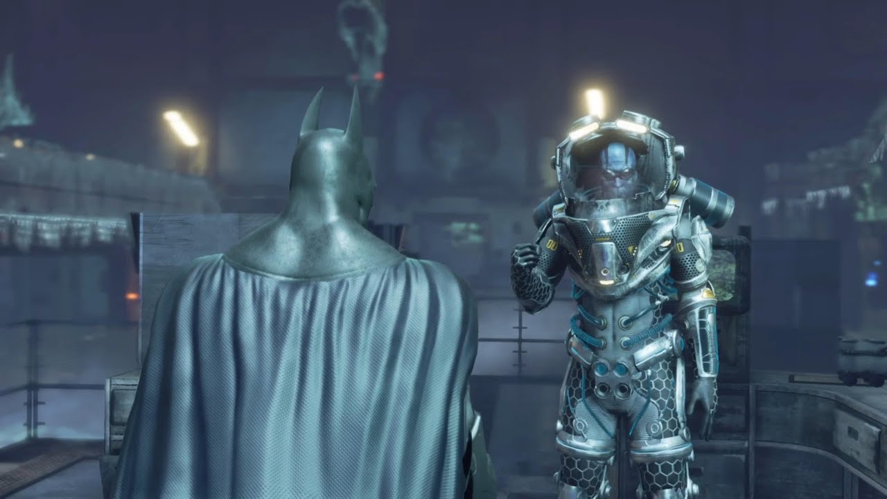 Batman Arkham City Mr. Freeze Boss Fight (Hard Difficulty)