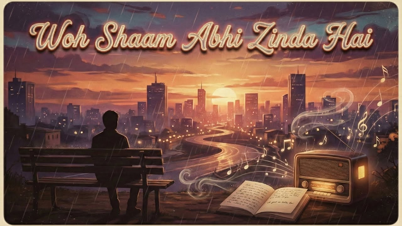 Woh Shaam Abhi Zinda Hai | New Vintage Style Song [AI Generated]